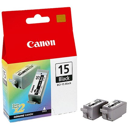 КОМПЛЕКТ 2 ГЛАВИ ЗА CANON i70/i80 - Color - TWIN PACK - /15/ - BCI15 (BCI-15) - PN 8191A002