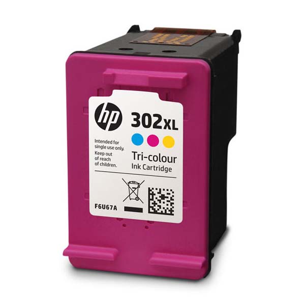 ГЛАВА ЗА HEWLETT PACKARD DeskJet 1110 Printer/2130 All-in-One/3630 All-in-One/HP ENVY 4520 All-in-One Printer/OfficeJet 3830/4650 All-in-One Printers - Color - HIGH CAPACITY - /302XL/ - PN F6U67AE