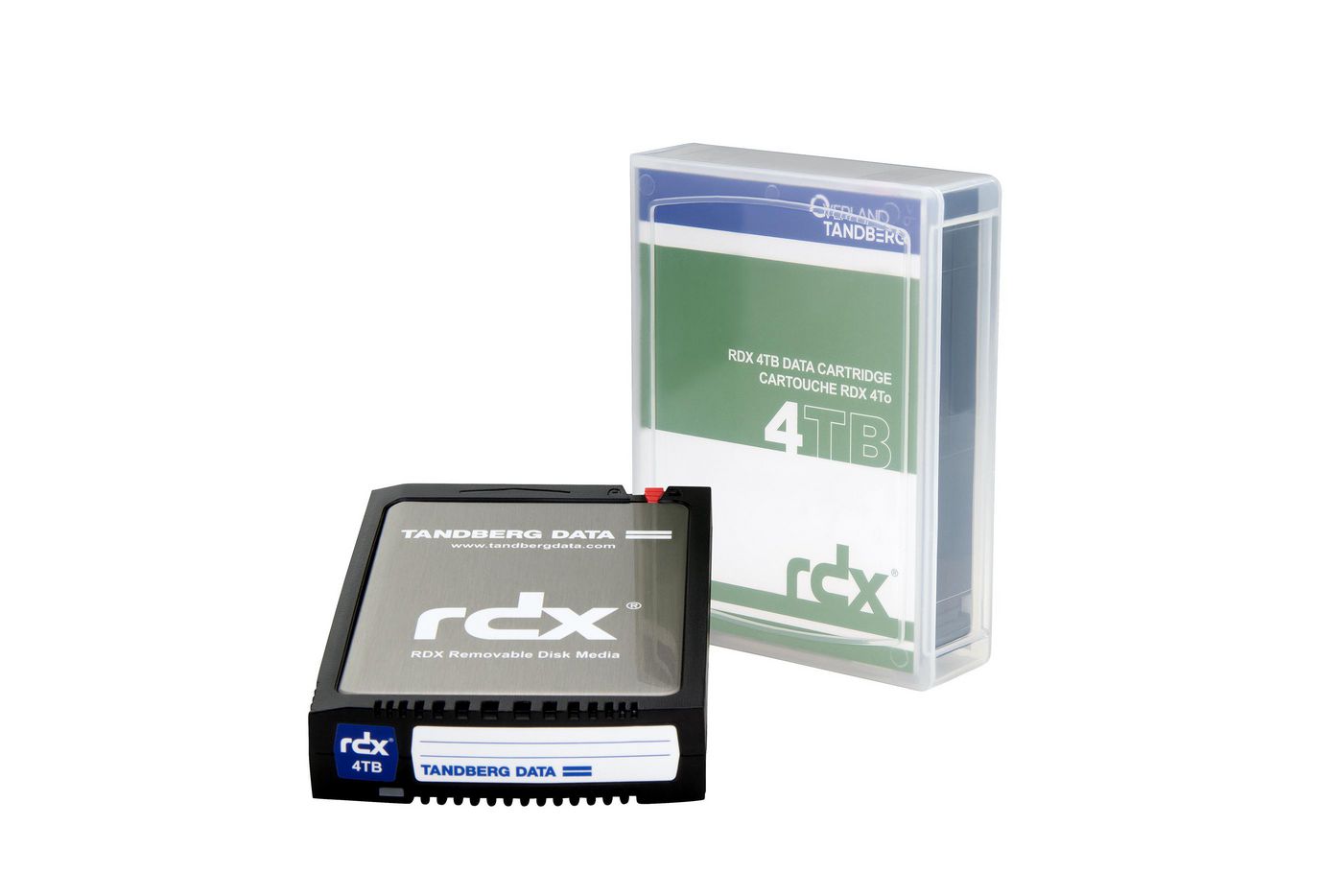 Касета за съхранение Tandberg Data RDX-Kassette OT HDD 4TB / 8824-RDX Black - PN 8824-RDX