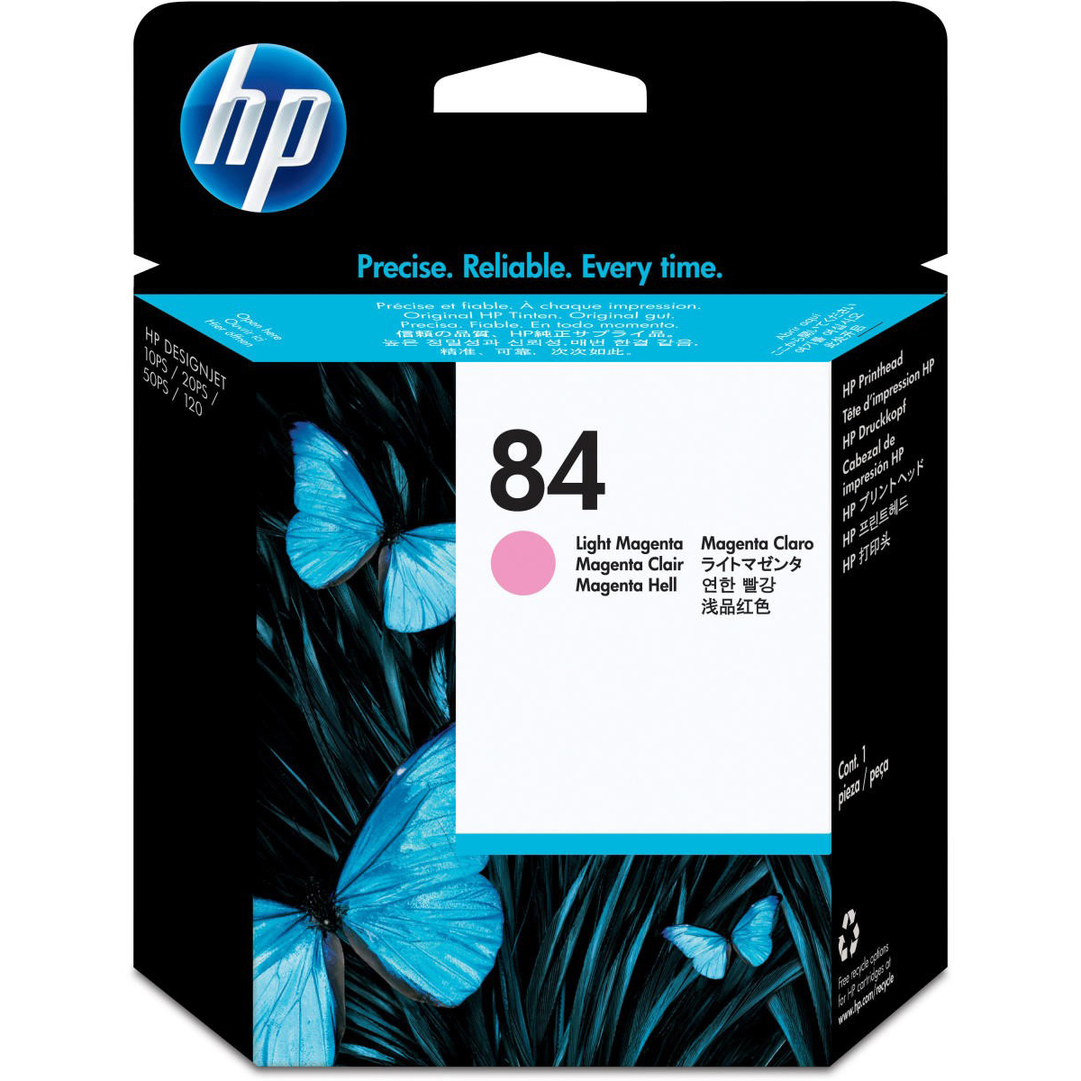 ГЛАВА (PRINTHEAD) ЗА HEWLETT PACKARD DesignJet 10PS/20PS/50PS/30/130 - Light magenta - PRINTHEAD - 2400 dpi - /84/ - PN C5021A