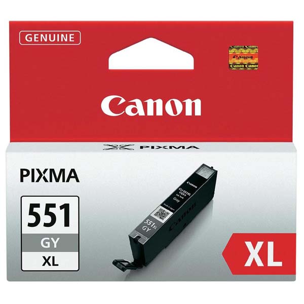 ГЛАВА ЗА CANON PIXMA IP 7250/PIXMA MG 5450/6350 - Grey - ink tank - HIGH CAPACITY - /551/ - CLI-551XLGY (CLI551XLGY) - PN 6447B001