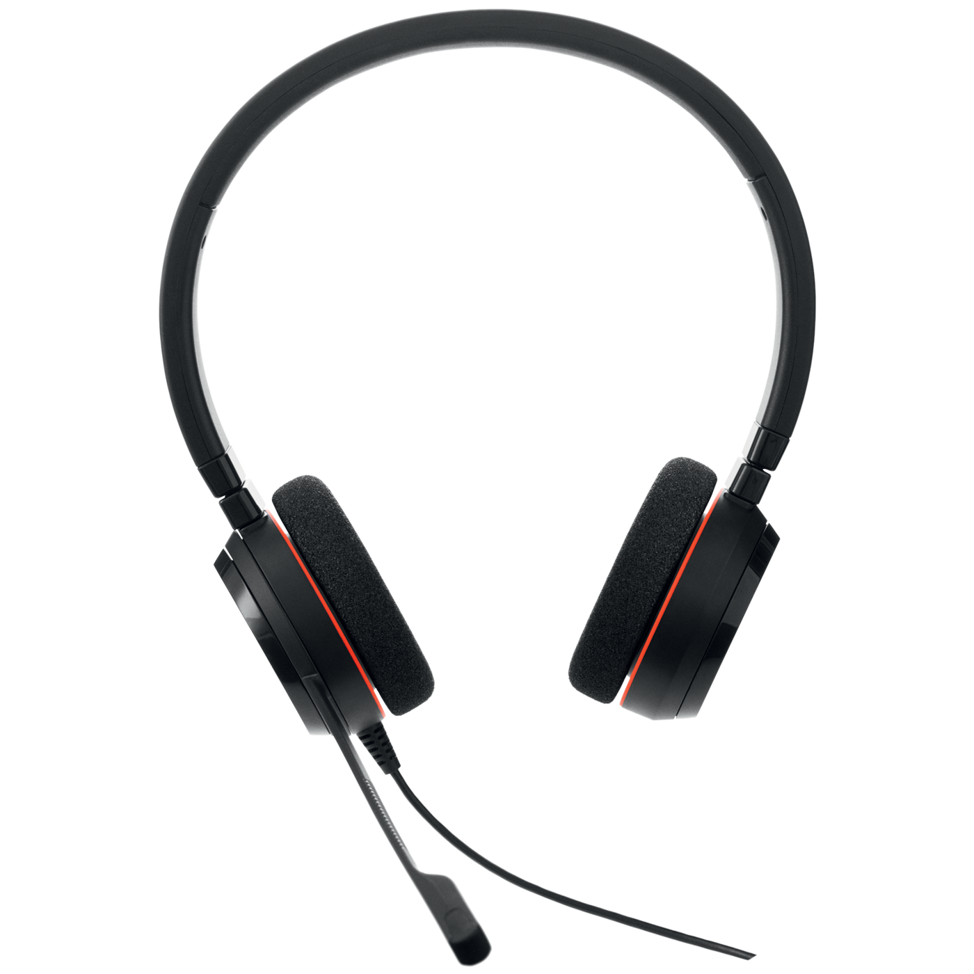 Слушалки Jabra Headset Evolve 20 Stereo MS, USB C/A adapter - Black - PN 4999-823-169