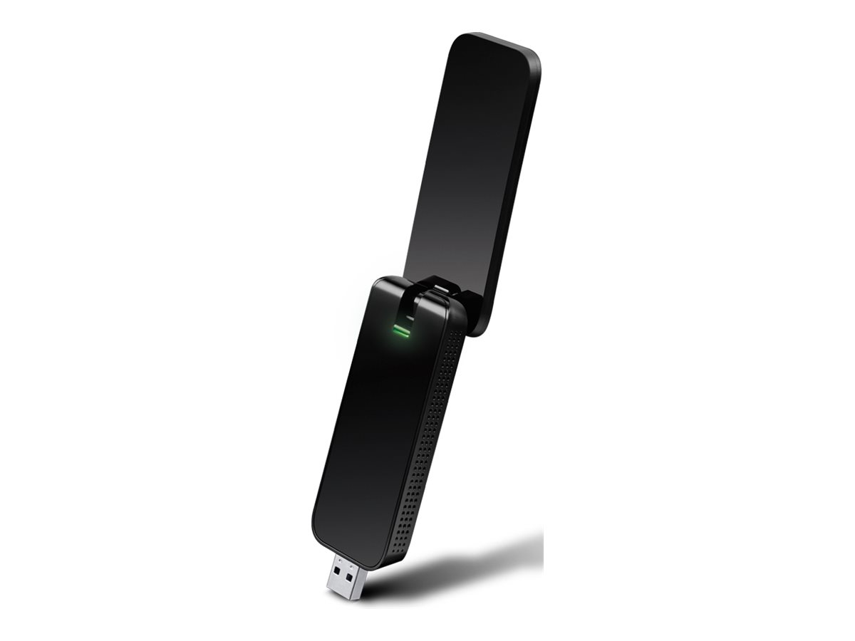 БЕЗЖИЧЕН АДАПТЕР TP-LINK ARCHER T4U - Black - PN TPLACT4U