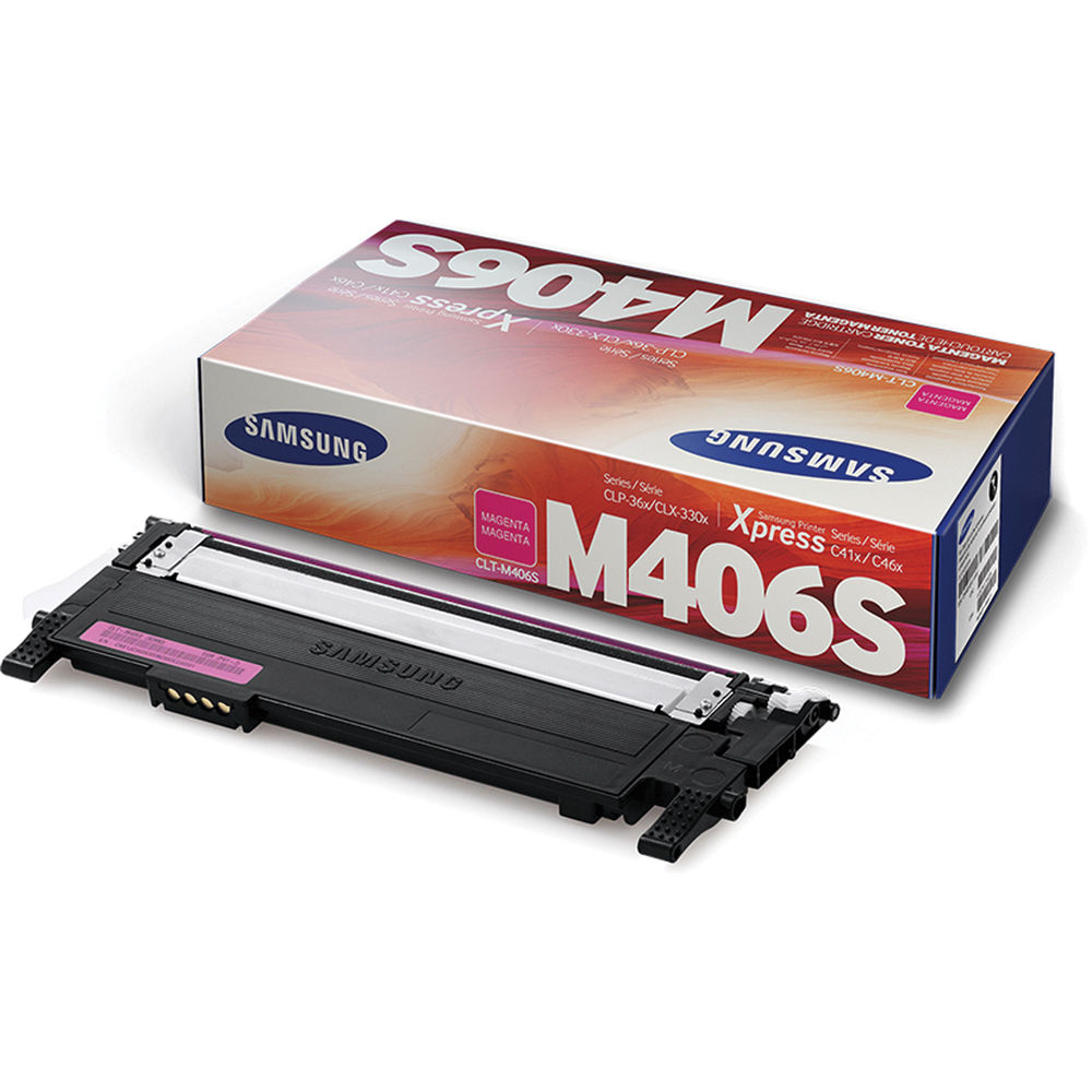 КАСЕТА ЗА SAMSUNG CLP360/CLP365/CLX3300/CLX3305 - Magenta - PN CLT-M406S (CLTM406S) / SU252A