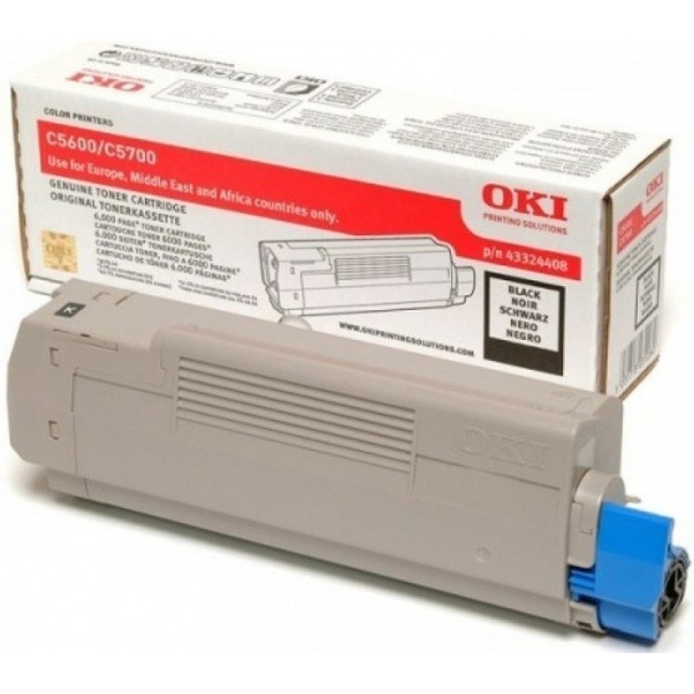 КАСЕТА ЗА OKI C 5600/5700 - Black - PN 43324408