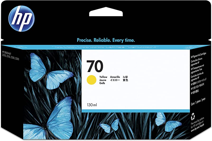 ГЛАВА ЗА HEWLETT PACKARD DesignJet Z2100/Z3100/Z3200 series - Yellow ink - /70/ - PN C9454A