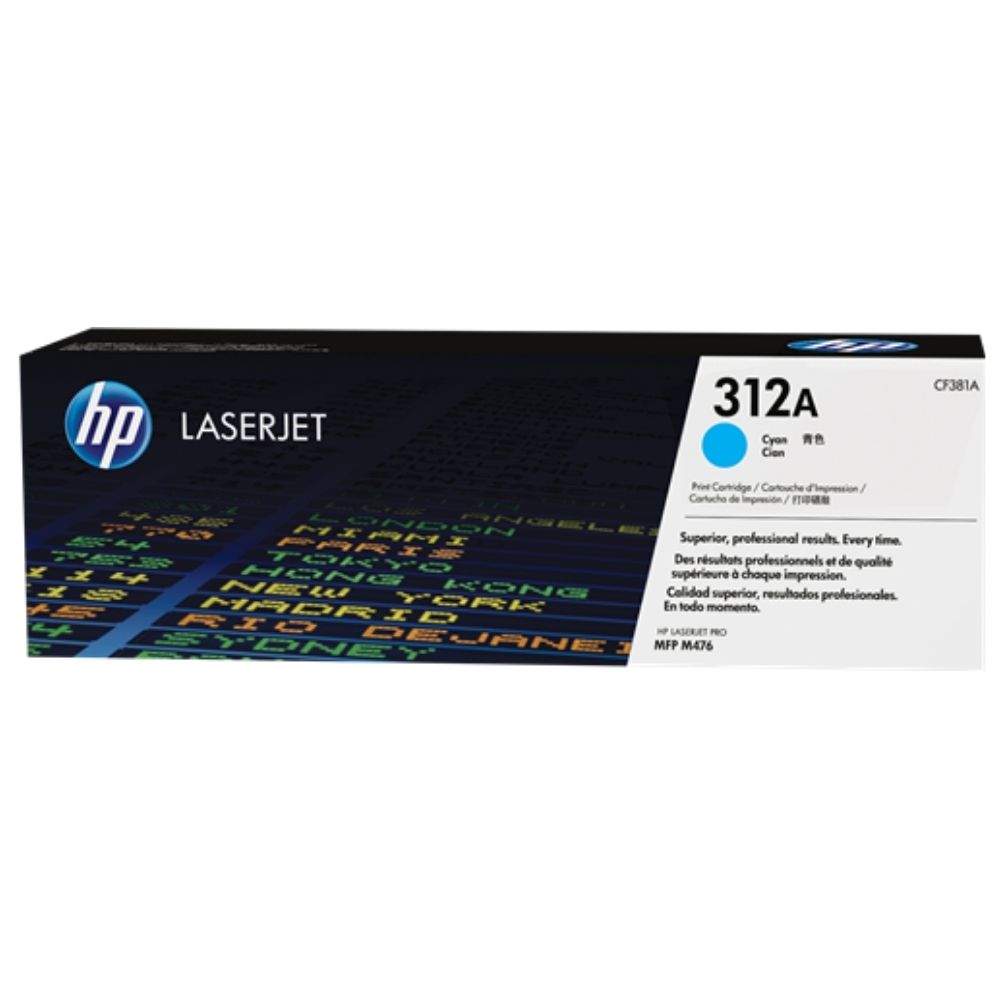 КАСЕТА ЗА HP Color LaserJet Pro MFP M476dn/M476nw/M476dw -  Cyan - /312A/ - PN CF381A 