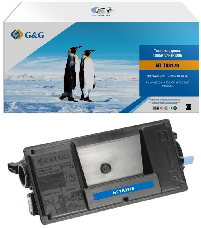 КАСЕТА ЗА KYOCERA ECOSYS P3050dn/P3055dn/P3060dn - TK3170 (TK-3170) - Black - PN  NT-FKTK3170C - G&G