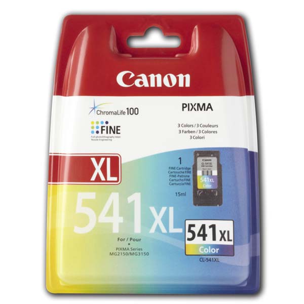 ГЛАВА ЗА CANON PIXMA MG2140/MG2150/MG3140/MG3150 - HIGH CAPACITY - Color - ink cartridge - /541/ - CL-541XL (CL541XL) - PN 5226B005