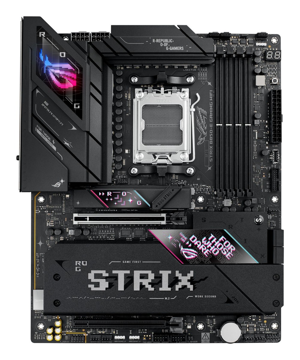 Дънна платка Asus Motherboard ROG Strix B850-E Gaming WIFI / 90MB1J60-M0EAY0 Black - PN 90MB1J60-M0EAY0