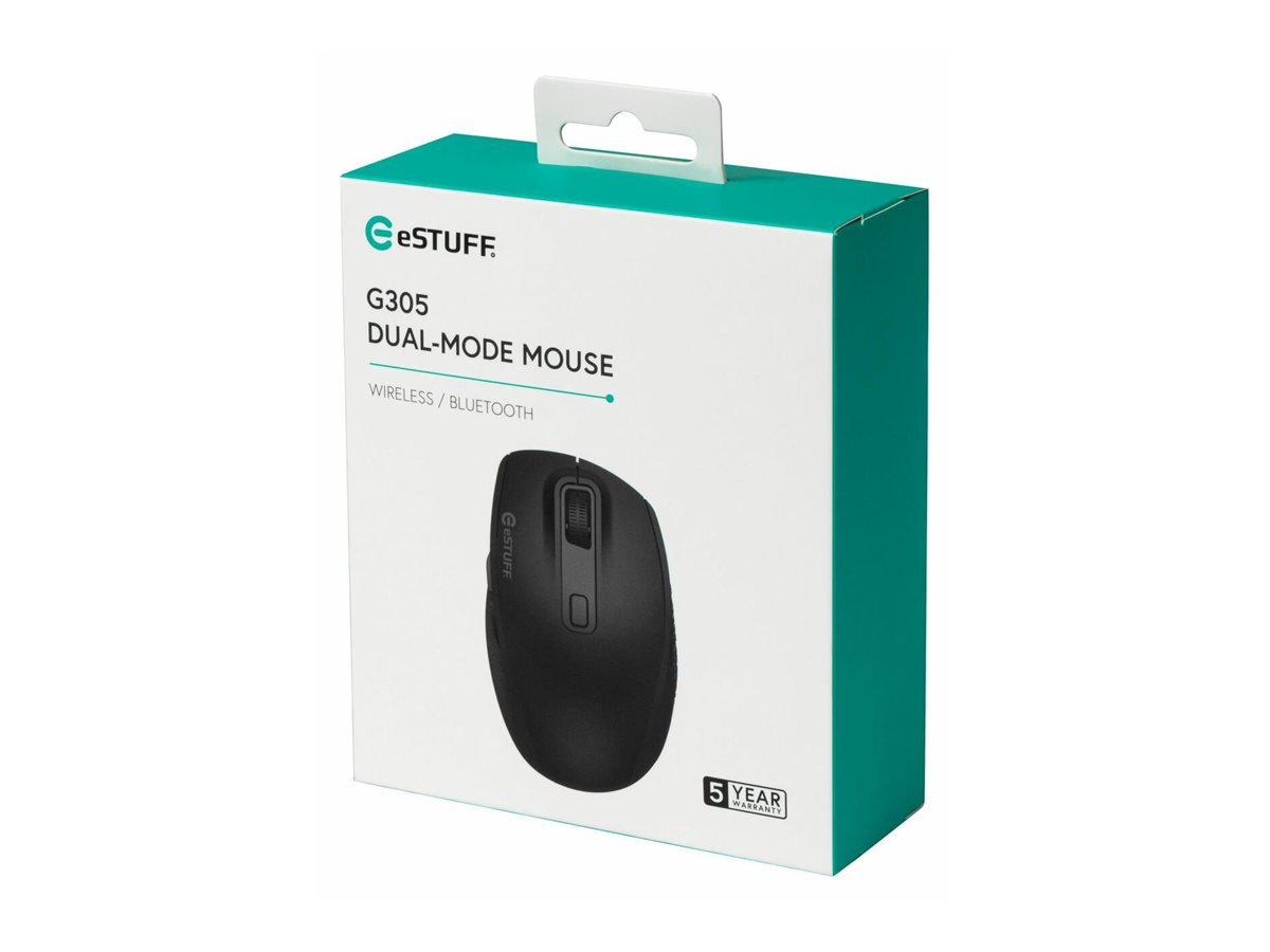 МИШКА eSTUFF G305 Wireless / Безжична - Black - PN GLB214002