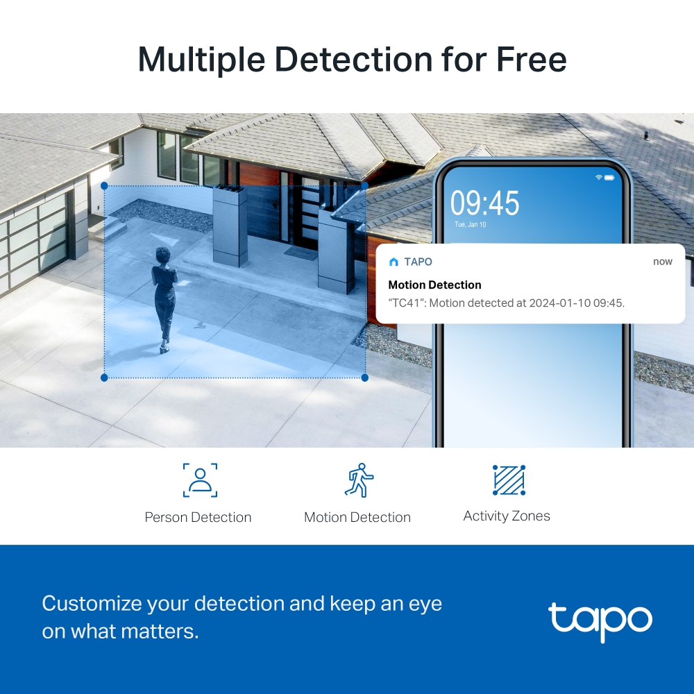 Камера за видеонаблюдение TP-LINK Surveillance camera TC41 / TC41 - White - PN TC41