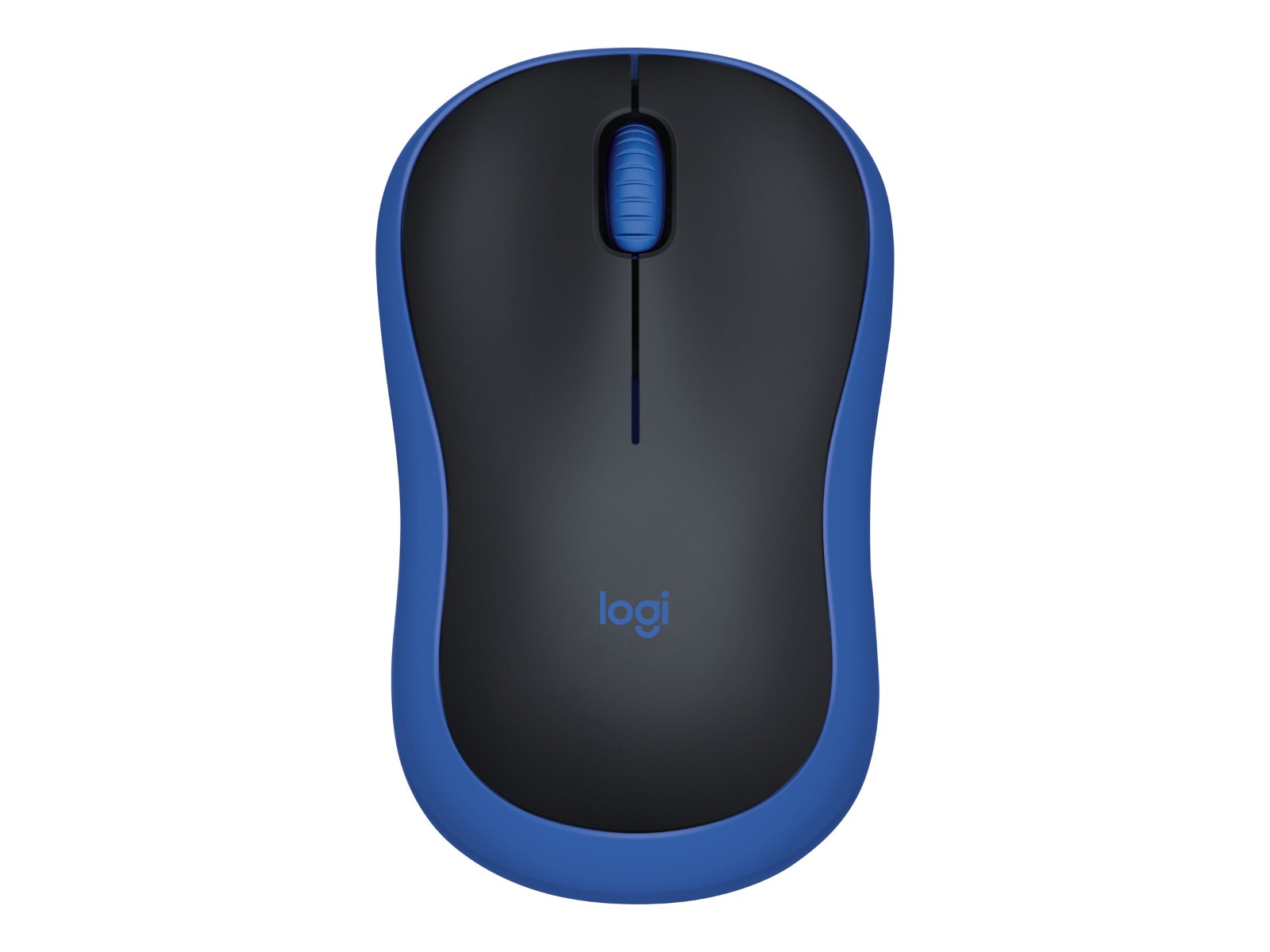 МИШКА LOGITECH M185B - Wireless / Безжична - Blue Black - PN 910-002239