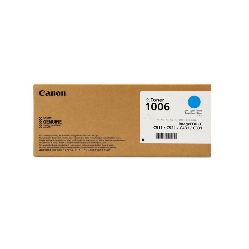 Тонер касета за Canon imageFORCE C331/C431/C521/C611 Series - Toner - T1006 - CEXV1006C / C-EXV1006C - Cyan XL - PN 7047C001 / 7047C001AA