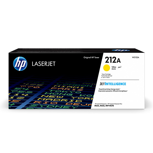 КАСЕТА ЗА HP Color Laserjet Enterprise M554/M555/MFP M578 - Yellow - /212A/ - PN W2122A
