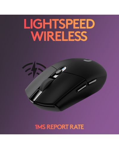 ГЕЙМЪРСКА МИШКА LOGITECH G305 LIGHTSPEED - Wireless - Black - PN 910-005282
