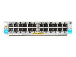 Разширителен модул HP Switch - HPE Aruba Networking 24‑port 10/100/1000BASE‑T PoE+ MACsec v3 zl2 Module - J9986A - Gray - PN J9986A
