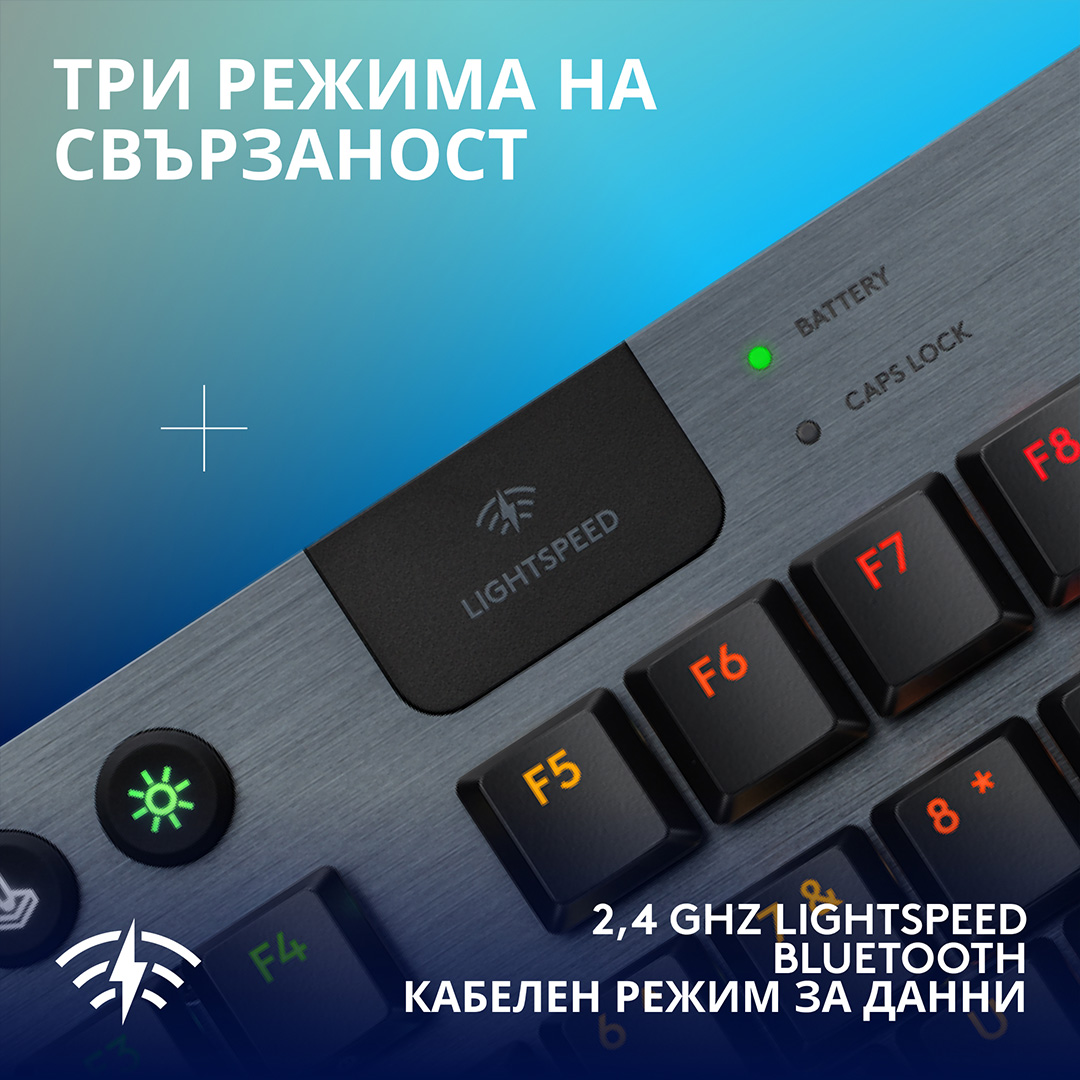 Гейминг клавиатура Logitech Keyboard G915 X Lightspeed TKL - PN 920-012721