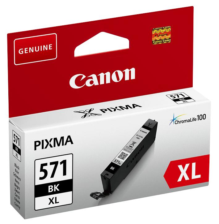 ГЛАВА ЗА CANON PIXMA MG 5700/5750/5751/5752/5753/6800/6850/6851/6852/6853/7700/7750/7751/7752/7753/TS 5055/6052/5050/5051/5052/6050/6051/8050/8051/8052/8053/9050/9051/9052/9055 - HIGH CAPACITY - Black - /571/ - CLI-571XLBK (CLI571XLBK) - PN 0331C001