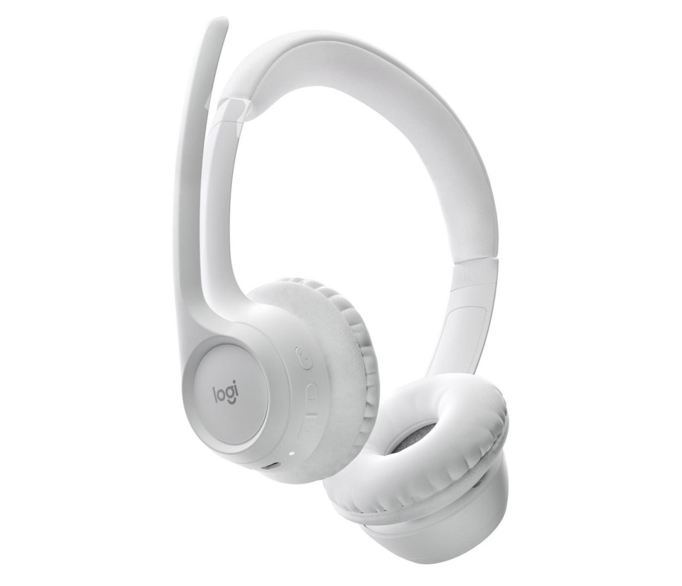 Слушалки Logitech Headset Zone 300 / 981-001417 White - PN 981-001417