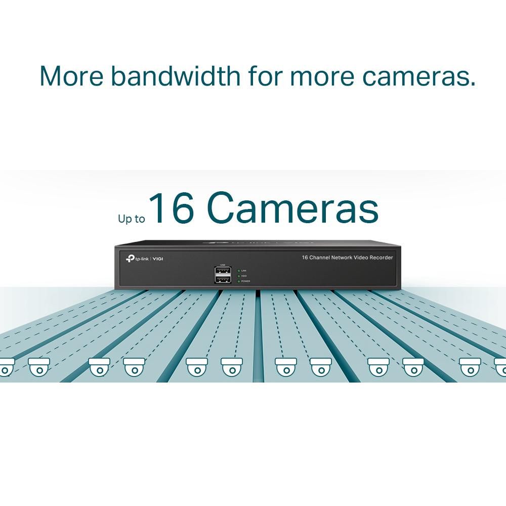 Видеорекордер TP-LINK Video Recorder NVR1016H / VIGI NVR1016H - Black - PN VIGI NVR1016H