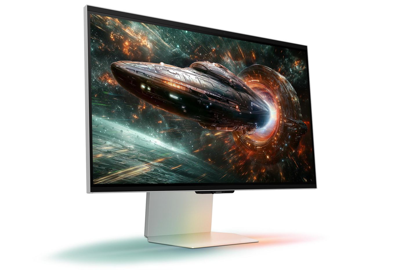 Гейминг монитор 27" Samsung Monitor LS27FG900XU Silver/Black - PN LS27FG900XUXEN