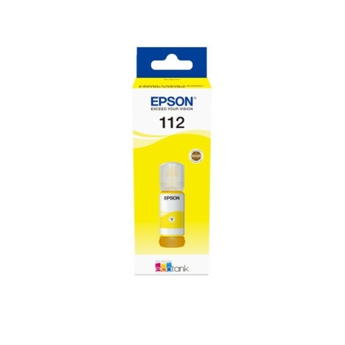 БУТИЛКА МАСТИЛО ЗА EPSON L6460/L6490/L6550/L6570/L11160/L15150/L15180/M15140 - /112/ -  EcoTank - Yellow - Ink Bottle - PN C13T06C44A