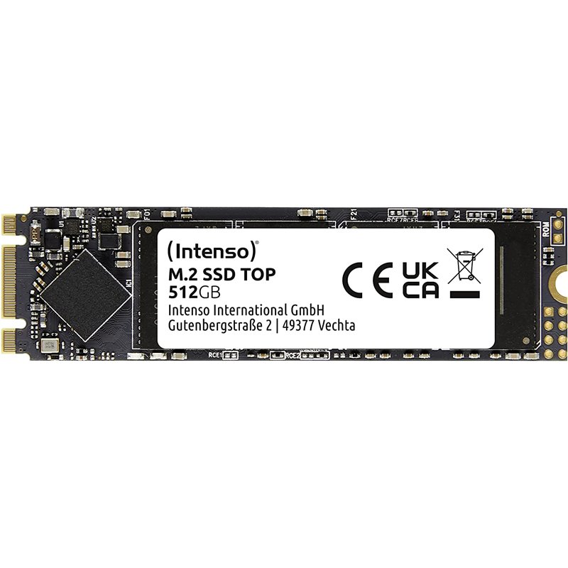 ВЪТРЕШЕН ТВЪРД ДИСК Intenso SSD TOP 512 GB - SATA 6Gb/s - PN 3832450