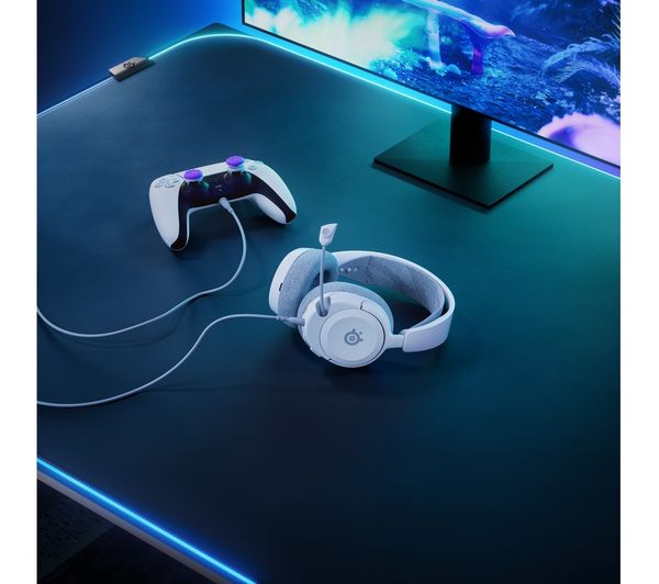 Гейминг слушалки SteelSeries Headset ARCN1PW / 61612 White - PN 61612