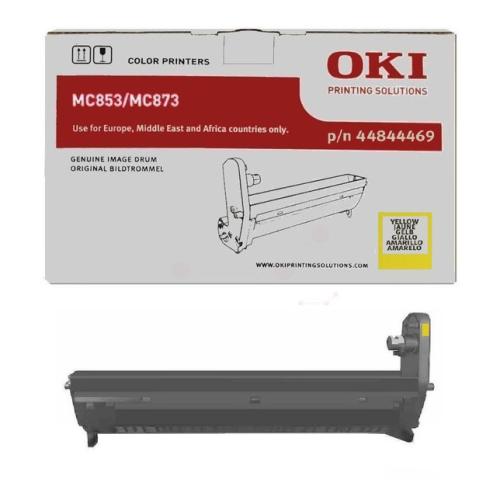 Барабанна касета за Oki MC870/MC873/MC853/MC880/MC883 Series -  DRUM UNIT - 44844469 - Yellow - PN 44844469