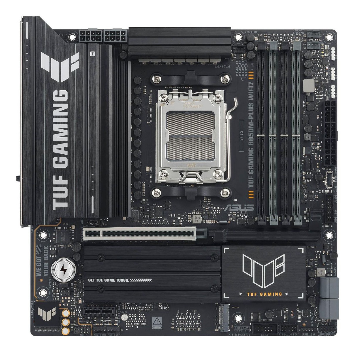Дънна платка ASUS Mainboard TUF GAMING B850M-PLUS WIFI7 - PN 90MB1MU0-M0EAY0