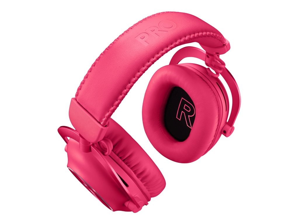 Гейминг слушалки Logitech Headset Pro X 2 Lightspeed / 981-001275 Magenta - PN 981-001275