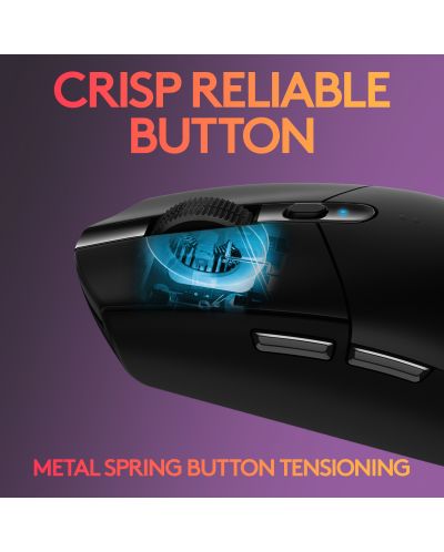 ГЕЙМЪРСКА МИШКА LOGITECH G305 LIGHTSPEED - Wireless - Black - PN 910-005282