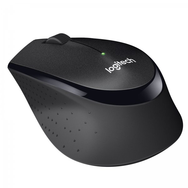 МИШКА LOGITECH M330 SILENT PLUS - 1000 dpi, USB 2.4GHz, 1xAA - Black - PN 910-004909