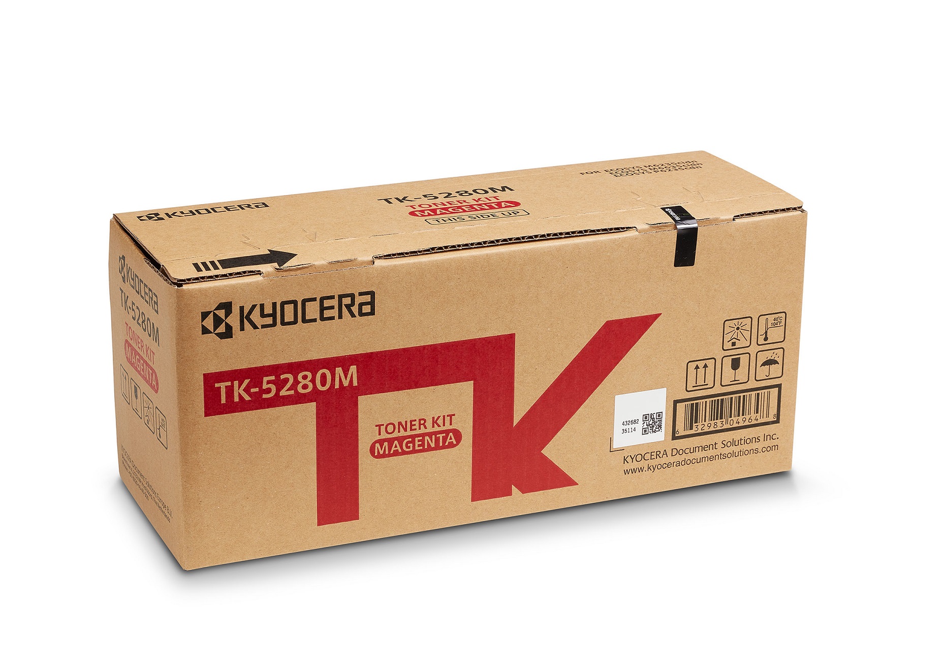 Тонер касета за Kyocera ECOSYS P6235cdn/M6635cidn/M6235cidn/M6235cidnt - Toner - TK-5280M (TK5280M) / 1T02TWBNL0 - Magenta - PN 1T02TWBNL0