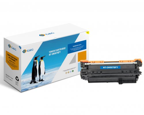 КАСЕТА ЗА HP Color Laserjet Enterprise 500 M551 - /507A/ - Yellow - CE402A  - PN NT-CH507QFY - G&G