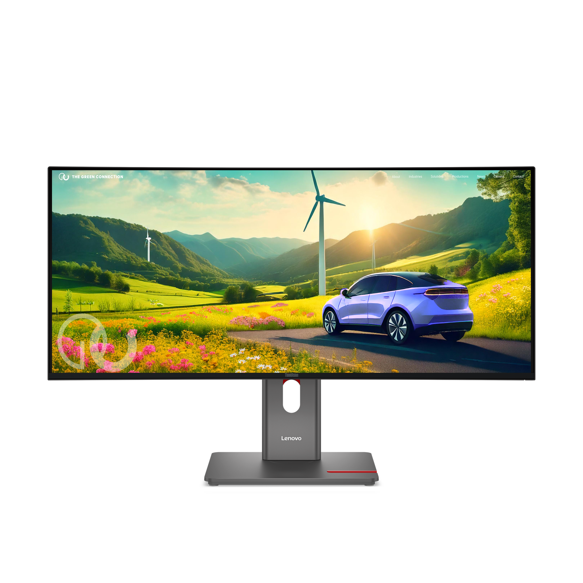 Монитор 34" Lenovo Monitor P34WD-40 / 64ADGAT1EU Black - PN 64ADGAT1EU