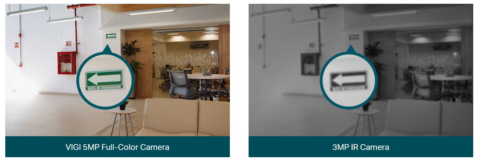 Камера за видеонаблюдение TP-LINK Surveillance camera C450 4mm / VIGI C450(4MM) - White - PN VIGI C450(4MM)