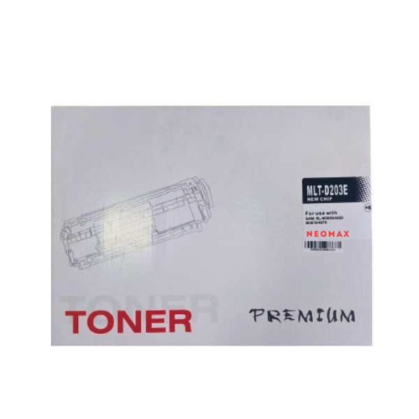 КАСЕТА ЗА SAMSUNG M3820/M3870/M4020/M4070 - EXTRA HIGH CAPACITY - MLT-D203E (MLTD203E) - Black - PN ST-MLTD203E - NEOMAX