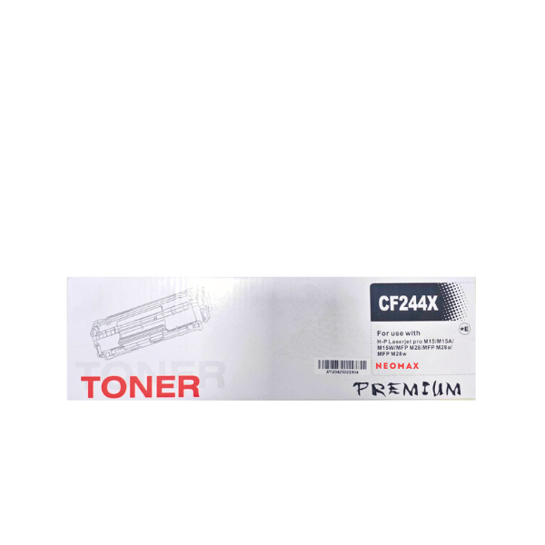 КАСЕТА ЗА HP Laserjet Pro M15a/M15w/MFP M28a/M28w - EXTRA HIGH CAPACITY - WITH CHIP / С ЧИП - Black - /44X/ - CF244X - PN HT-CF244X - NEOMAX
