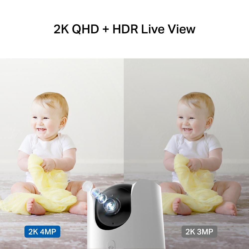 Камера за видеонаблюдение TP-LINK Surveillance camera C225 / Tapo C225 - White - PN Tapo C225
