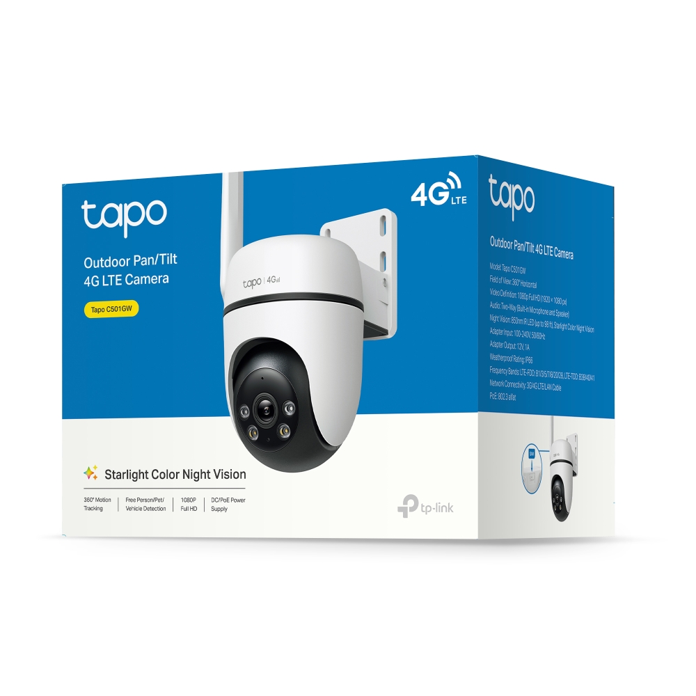 Камера за видеонаблюдение TP-LINK Surveillance camera C501GW / TAPO C501GW - White - PN TAPO C501GW