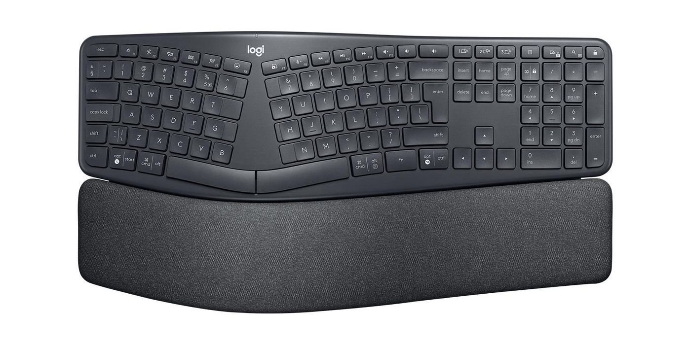 Клавиатура Logitech Keyboard K860 Ergo Business / 920-010352 Graphite - PN 920-010352