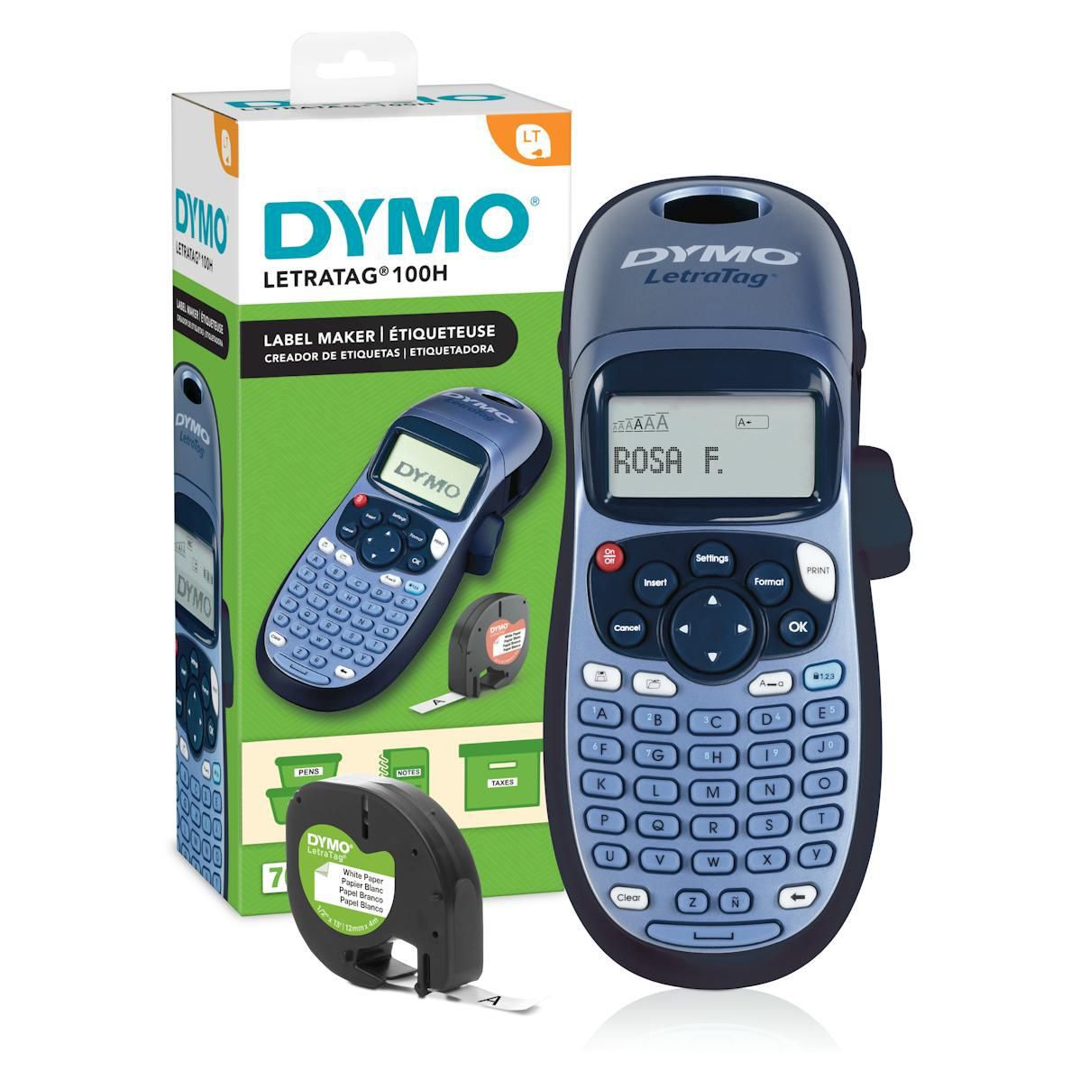 Ръчен етикиращ апарат Dymo Label printer LetraTag® 100H 2174576 Blue - PN 2174576