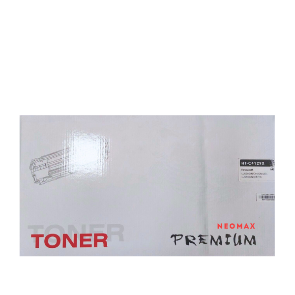 УНИВЕРСАЛНА КАСЕТА ЗА HP Laserjet 5000/Canon LBP1610/LBP1620)/LBP1810/LBP1820 - C4129X / EP-62 (EP62) - HIGH CAPACITY - Black - PN HT-C4129X - NEOMAX
