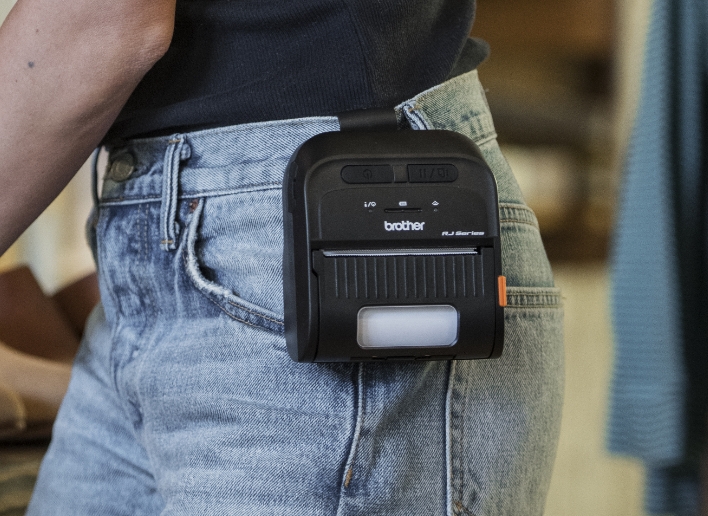 МОБИЛЕН ПРИНТЕР BROTHER RJ-3055WB (RJ3055WB) - PN RJ3055WBXX1