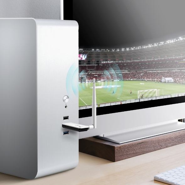 АДАПТЕР TP-LINK WN722N - USB 2.0 - 802.11b/g/n- PN TPLWN722N