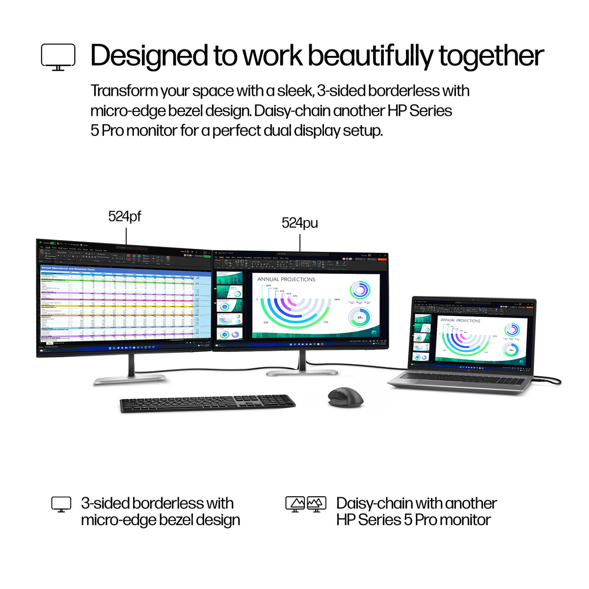 Монитор 24" HP Monitor 9D9V7AA / 9D9V7AA#ABB Silver/Black - PN 9D9V7AA#ABB
