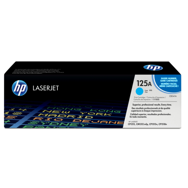 КАСЕТА ЗА HP Color Laserjet CP1215/CP1515N - Cyan - /125A/ - PN CB541A