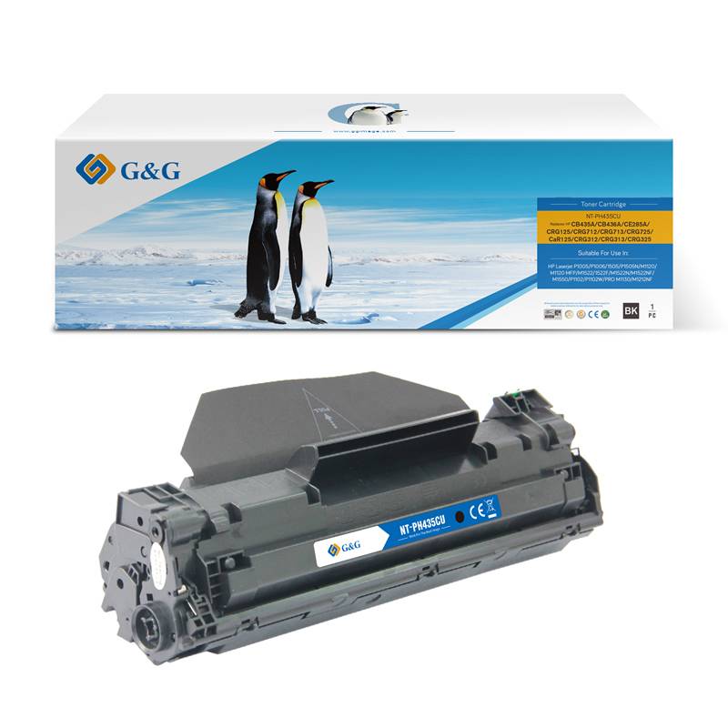 УНИВЕРСАЛНА КАСЕТА HP Laserjet CE285A/CE278A/CB435A/CB436A/CANON LBP 6000/CANON CRG-725 (CRG725)/CRG-728 (CRG728)/CRG-712 (CRG712)/CRG-713 (CRG713) - Black - PN NT-PH435CUU - G&G